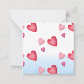 ポップコーン ラブ 面白い ノートカード (裏面)