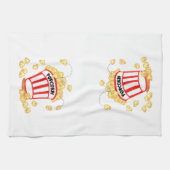 ポップコーン-台所タオル キッチンタオル (横)