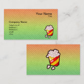 ポップコーン 名刺 (正面/裏面)