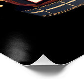 ポップコーン&映画で人生はもっと楽しくなる レトロデザイン ポスター (コーナー)