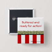 ポップコーン 缶バッジ (正面&裏面)