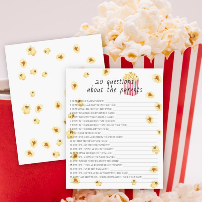 ポップコーン – Parentsについて20質問 (クリエイターアップロード済み)