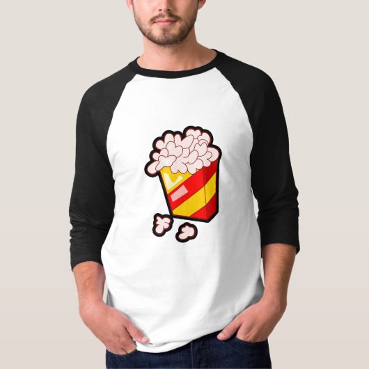 ポップコーン Tシャツ (正面)