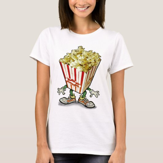 ポップコーン Tシャツ (正面)