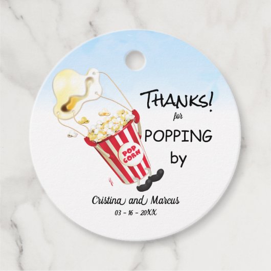 ポップコ感謝していンイベントでポップする フェイバータグ (正面)