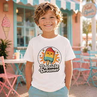 ポップシクル ドリーマー レトロ キッズTシャツ Tシャツ