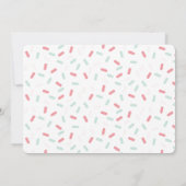 ポップシクル 性別発表 ベビーシャワー メール便 招待状 (裏面)