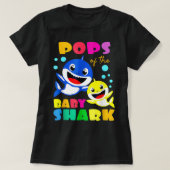 ポップシャークポップシャーク家族の母の日 Tシャツ (デザイン正面)