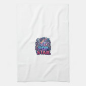 ポップスターTシャツ キッチンタオル (縦)