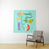 ポップスナップパーティー、ポップイットパーティー、フィジェットパーティー タペストリー (インサイチュ(横))