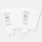 ポップス感謝していピング用引っ越し祝いパーティーパーティーポップコーン フェイバーボックス (見開き)