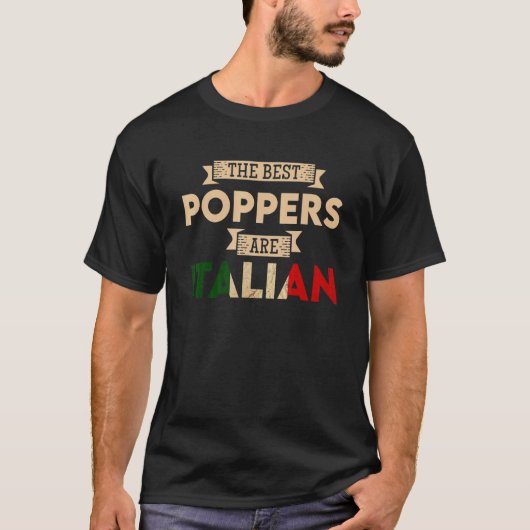 ポップス最高のはフライタリアングイタリアンPa Tシャツ (正面)
