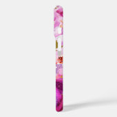 ポップズオブピンクパープル金ゴールドモダントレンディーフローラシック Case-Mate iPhoneケース (裏面 / 左)