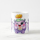ポップパープル コーヒーマグカップ (中央)