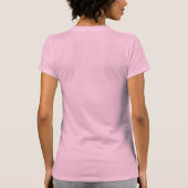ポップピンピンクデイジー Tシャツ (裏面)