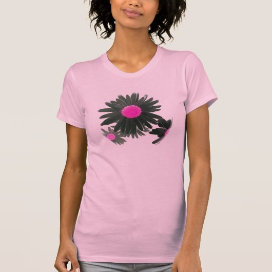ポップピンピンクデイジー Tシャツ (正面)