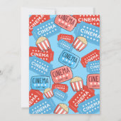 ポップピン誕生日招待状カード (裏面)