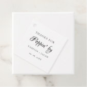 ポップピ感謝していンの結婚式の引き出物 フェイバータグ (インサイチュ)