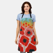 ポップフィールド エプロン (着用した状態)