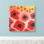 ポップフィールド キャンバスプリント (インサイチュ (ウッドフロア))