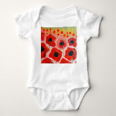 ポップフィールド ベビーボディスーツ (正面)