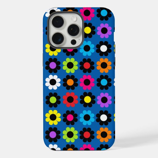 ポップフラワーパワー iPhoneケース (裏面)