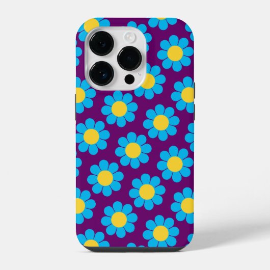 ポップフラワーパワー iPhoneケース (裏面)