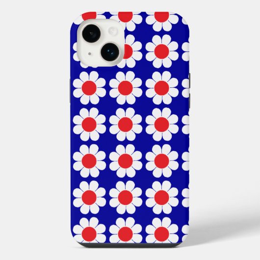 ポップフラワーパワー iPhoneケース (裏面)