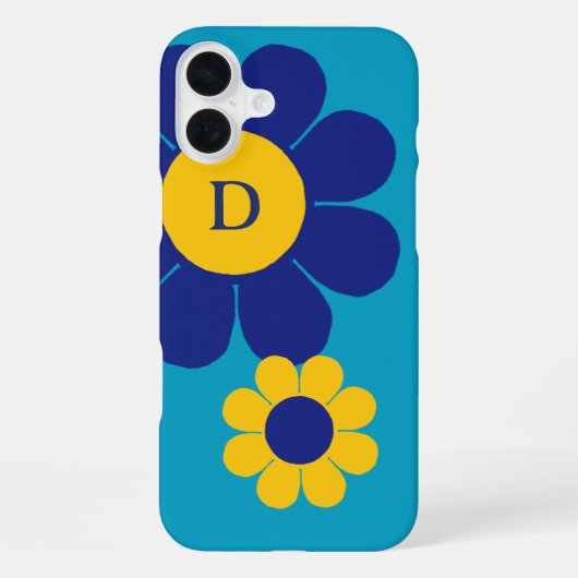 ポップフラワーパワー iPhoneケース (裏面)