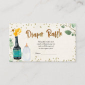 ポップボトルおむつラッフルエンクロージャカード エンクロージャーカード (正面)