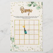 ポップボトルビンゴベビーシャワーゲーム (正面)