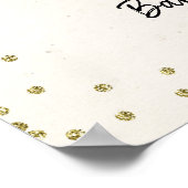 ポップボトルベビーシャワー歓迎サイン ポスター (角)