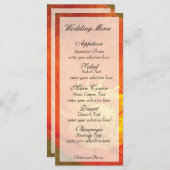 ポップメニューカード メニュー (正面/裏面)