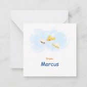 ポップンバイポップコーンバレンタイン ノートカード (裏面)