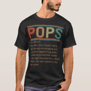 ポップ名詞シャツ、ポップ定義T最高の型、 Tシャツ