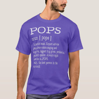 ポップ定義おじいちゃん父の日ギフトメン Tシャツ