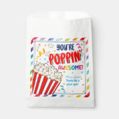 ポップ感謝ポップコーンのボランティア フェイバーバッグ (正面)