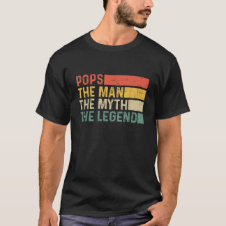 ポップ男の神話の伝説のヴィンテージギフト Tシャツ