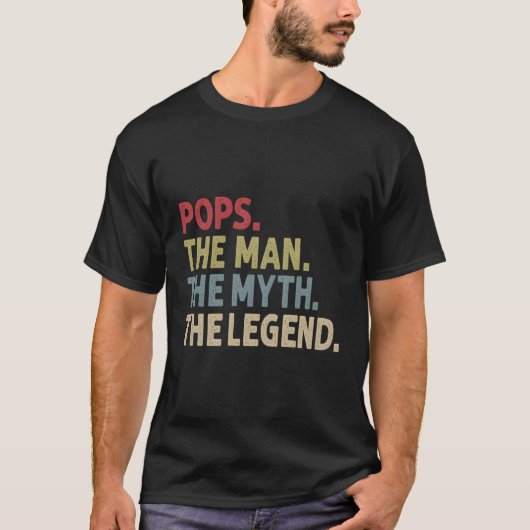 ポップ神話ザ・レジェンド Tシャツ (正面)
