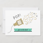 ポップ・アートのあなたは最高の!ウィムシー・ポッパー・ファーザー・デー (正面)