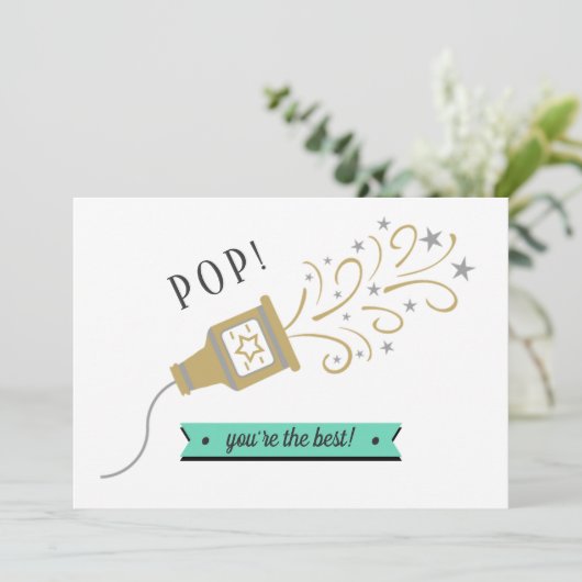 ポップ・アートのあなたは最高の!ウィムシー・ポッパー・ファーザー・デー (スタンド正面)