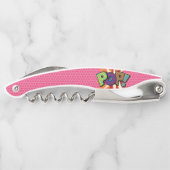 ポップ・アートのおもしろいレトロ漫画ブックアポップ・アートのート ソムリエナイフ (裏面)