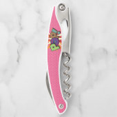 ポップ・アートのおもしろいレトロ漫画ブックアポップ・アートのート ソムリエナイフ (裏面)