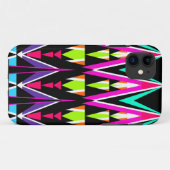 ポップ・アートのなネオン種族 Case-Mate iPhoneケース (裏面(横))