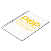 ポップ・アートのなノート ノートブック (左側)