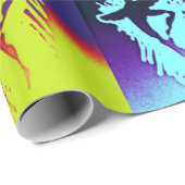 ポップ・アートのなバレリーナ ラッピングペーパー (ロールコーナー)