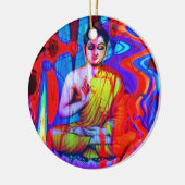 ポップ・アートのな仏 セラミックオーナメント (左)