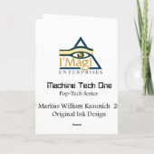 ポップ・アートのな技術:  機械技術1 カード (裏面)