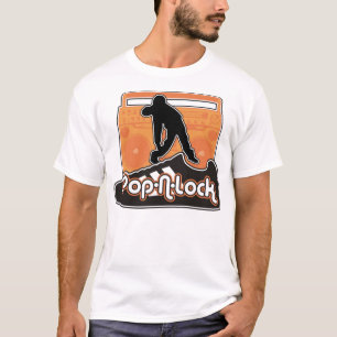 ポップ・アートのなnロックのワイシャツ tシャツ