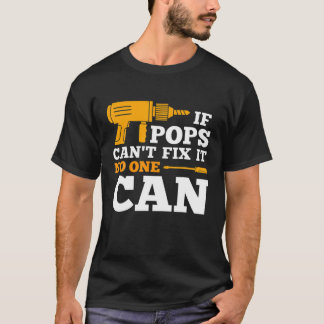 ポップ・アートのもしポップ・アートの誰もRet神父の日を修正できない Tシャツ